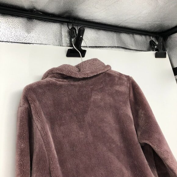 32 Degree heat Mauve purple full  zip teddy jacket in Lavender Medium - Picture 14 of 16